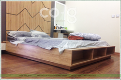 Nội thất phòng ngủ căn 409 Complex Tràng An